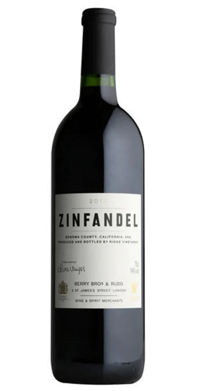 2018 Zinfandel by Ridge Vineyards | Estate Wine