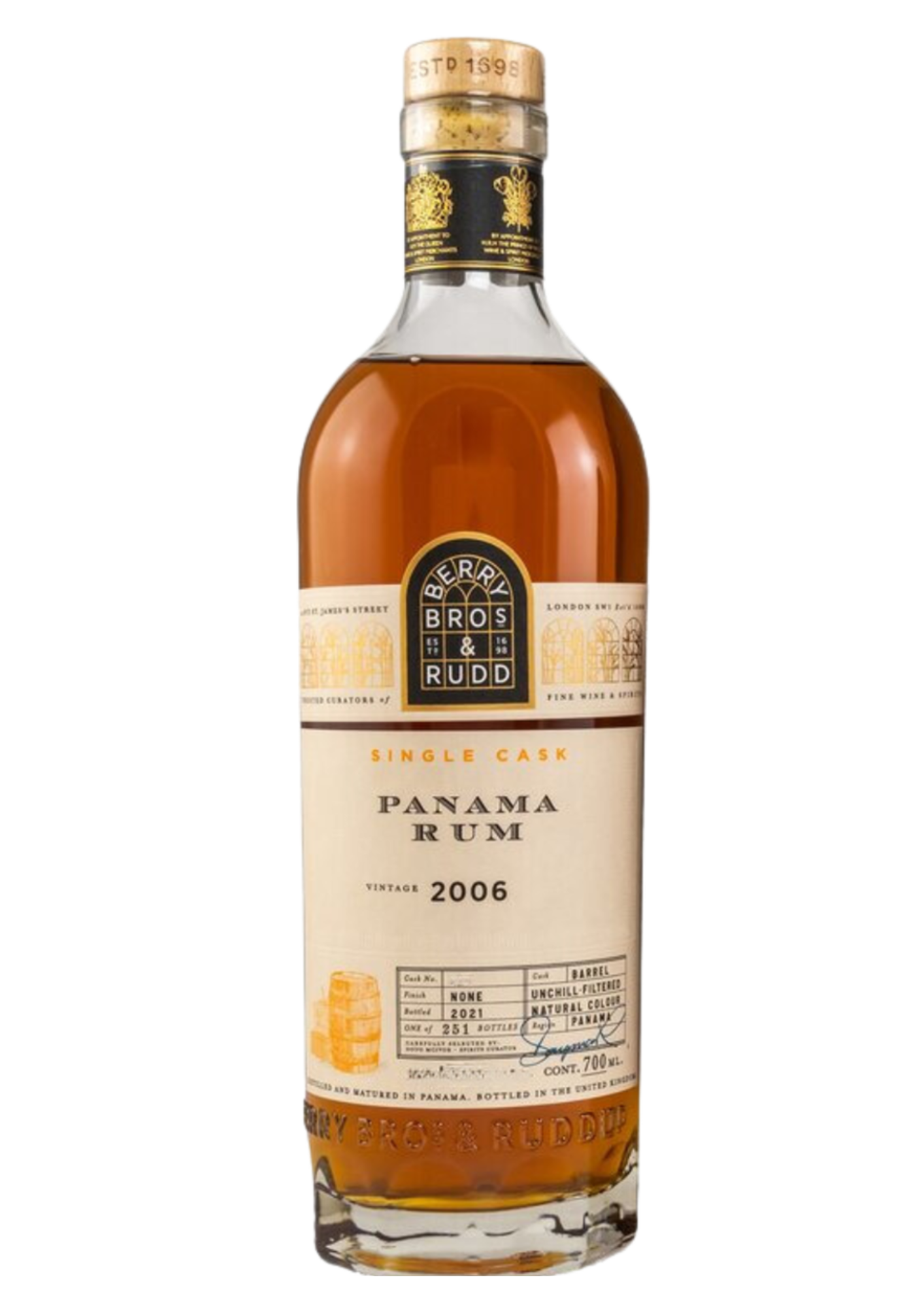 2006 Panama Rum, 15 year-old, 55.7% | Estate Wine